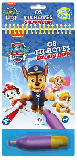 Aquabook Patrulha Canina - Os Filhotes Salvam O Dia - Ciranda Cultural Aquabook Patrulha Canina - Os Filhotes Salvam O Dia - Ciranda Cultural